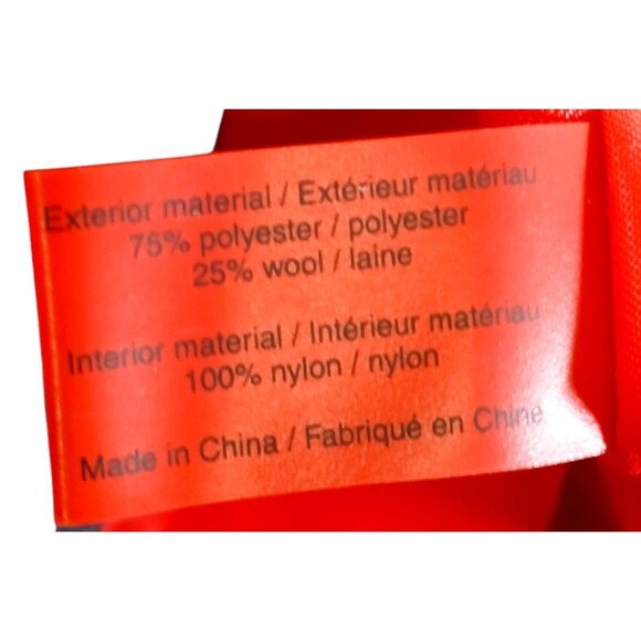 Givenchy Tote Medium Black Sherpa Faux Leather Straps Gold Hardware Red Lining - Picture 11 of 11